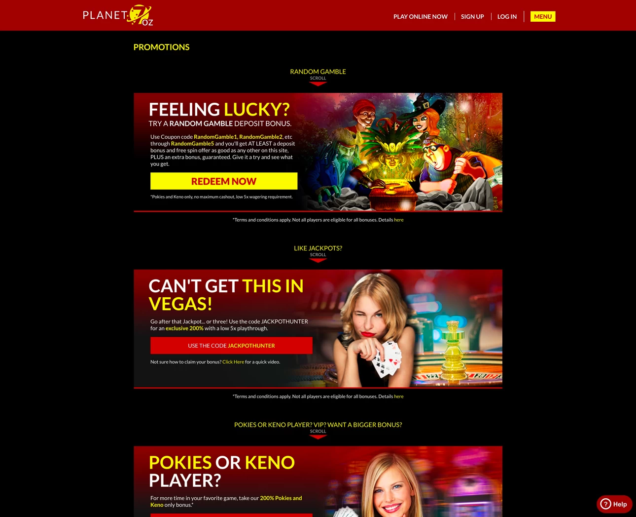 Planet 7 Oz Casino  Casino